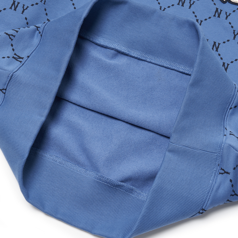 Áo MLB Monogram Diamond New York Yankees 'Blue' 3AMTM0314-50BLD - Ảnh 3