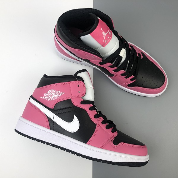 Giày Nike Air Jordan 1 Mid 'Pinksicle' 555112-002 - Ảnh 6