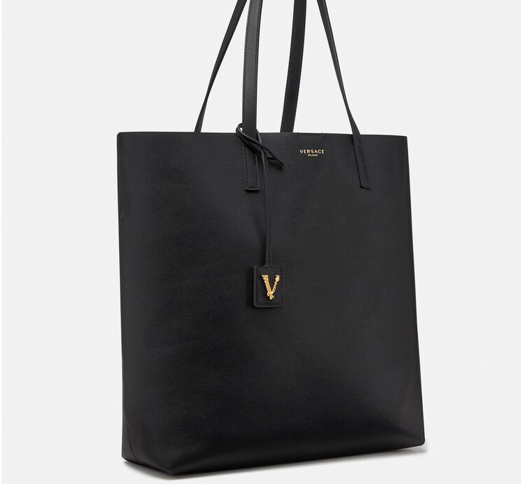 Túi Versace Virtus Tall Tote Black DBFH883-DV3GRN-KVO41 - Ảnh 4