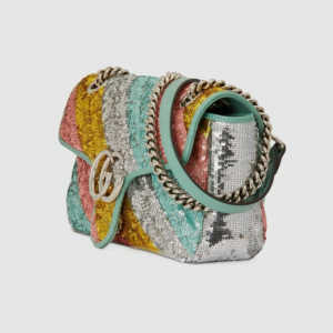 Alternative view of Túi Gucci Gg Marmont Small Sequin Shoulder Bag 443497-9SYYP-1299