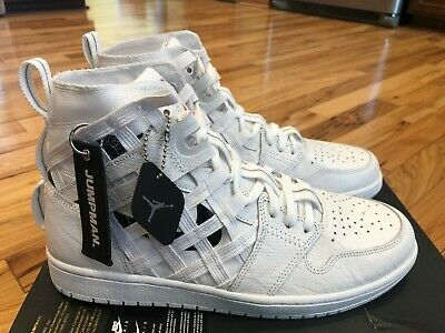 Giày Nike Air Jordan 1 High Cargo 'Metallic Silver' CD6757-100 - Ảnh 5