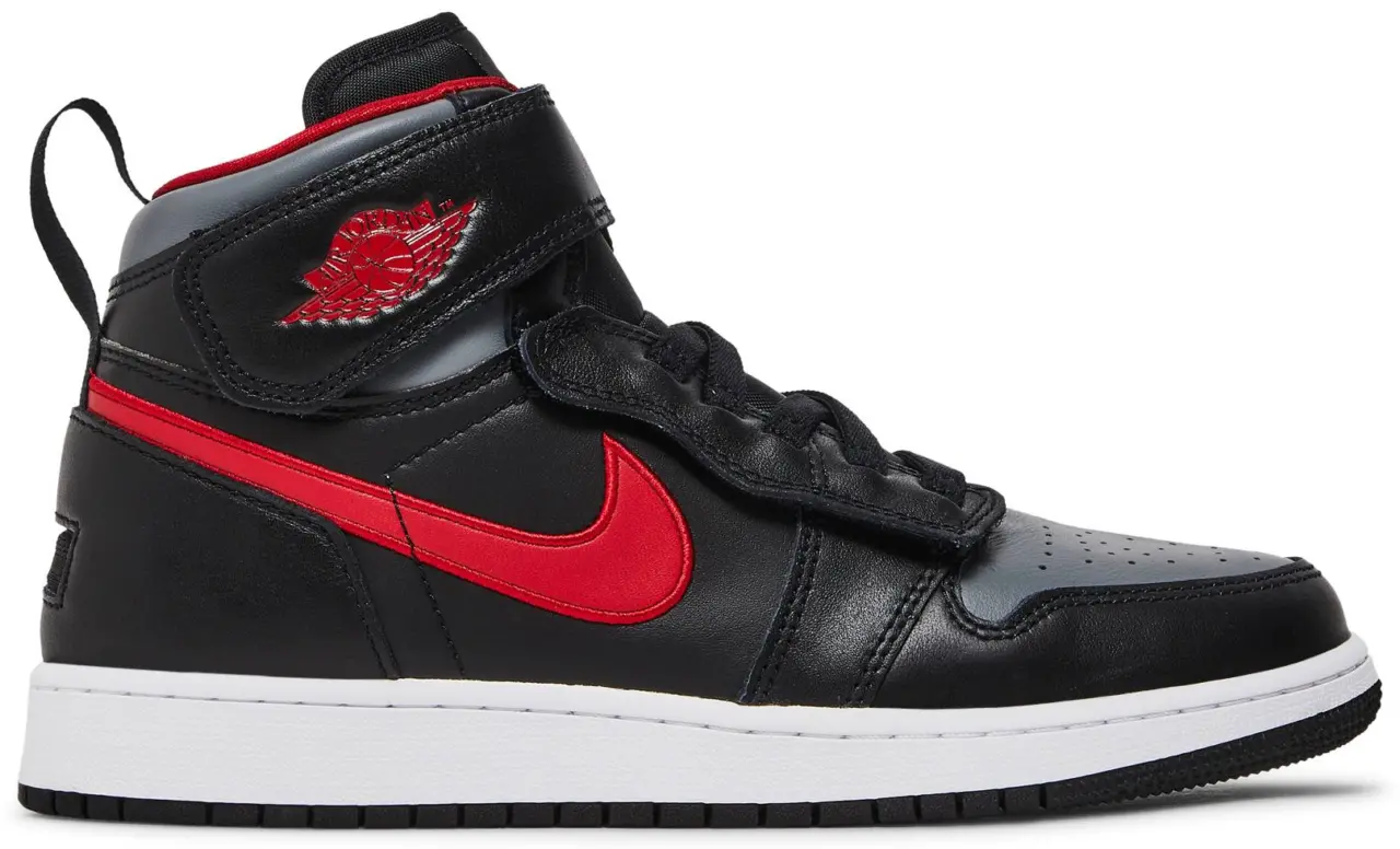 Giày Nike Air Jordan 1 High FlyEase GS 'Smoke Grey Gym Red' DC7986-006