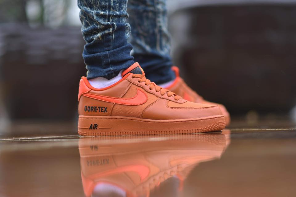 Giày Nike Air Force One Low Gore-Tex Burnt Orange CK2630-800 - Ảnh 4