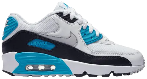 Giày Nike Air Max 90 Mesh GS 'Blue Lagoon' 833418-101