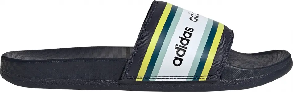 Dép Adidas Farm Rio Adilette Comfort 'Navy Blue Yellow' EH0033