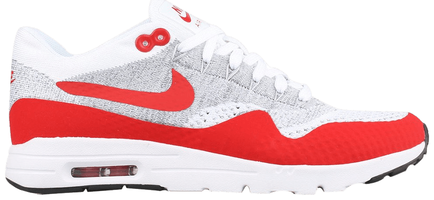 Giày Nike Air Max 1 Ultra Flyknit 'White University Red' 843384-101