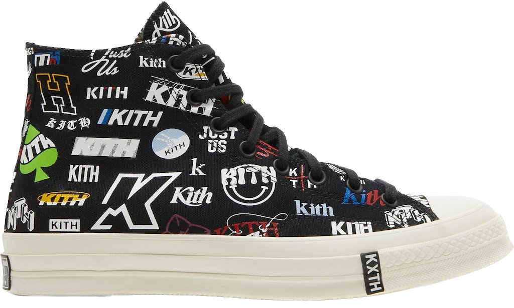 Giay Converse Chuck Taylor All-Star 70 Hi Kith 10 Year Anniversary 'Black' 172465C