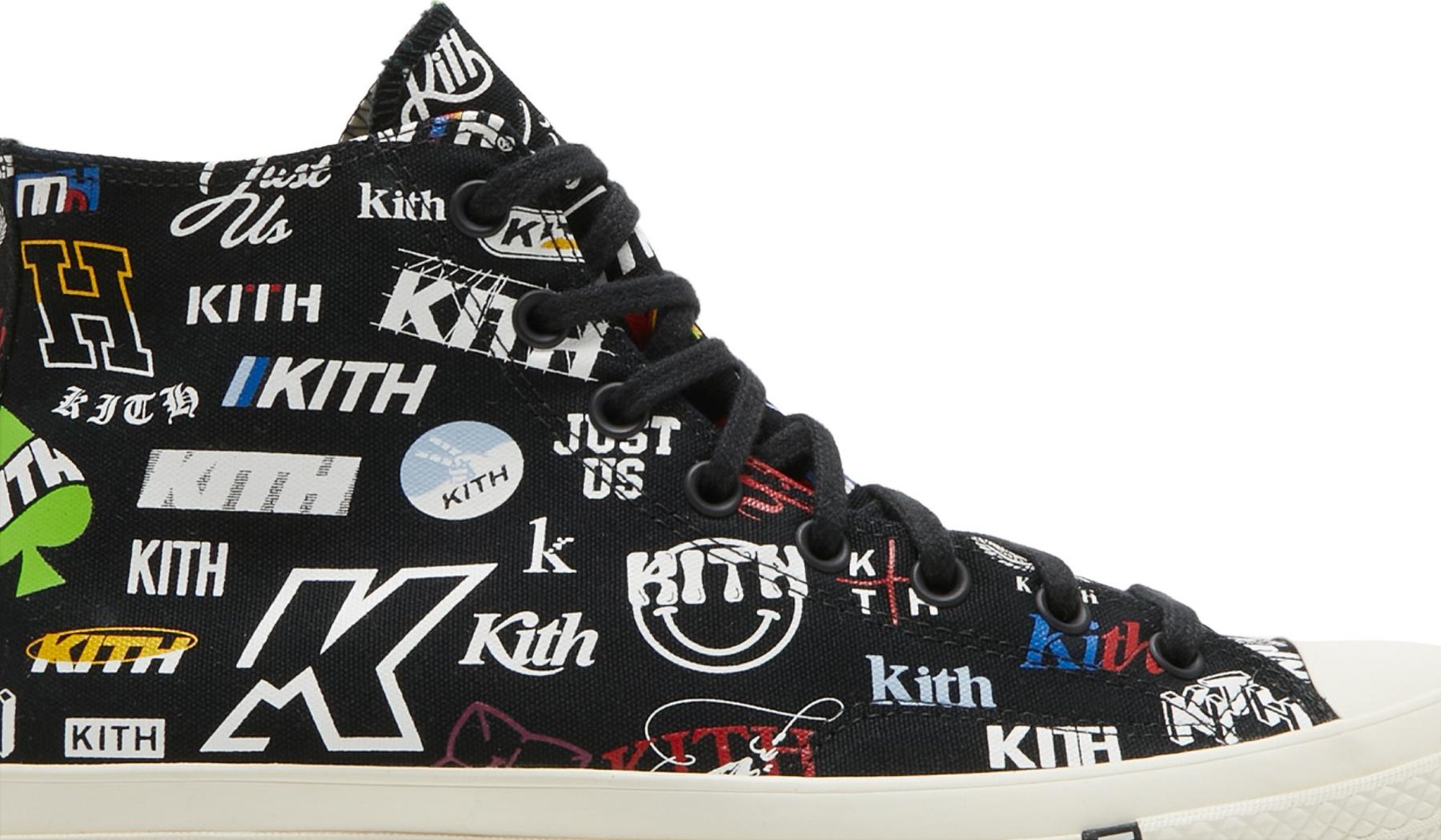 Giay Converse Chuck Taylor All-Star 70 Hi Kith 10 Year Anniversary 'Black' 172465C