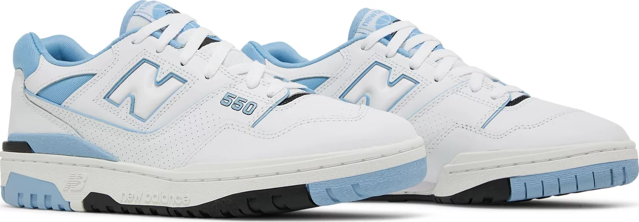 Giày New Balance 550 UNC 'White University Blue' BB550HL1 - Ảnh 8