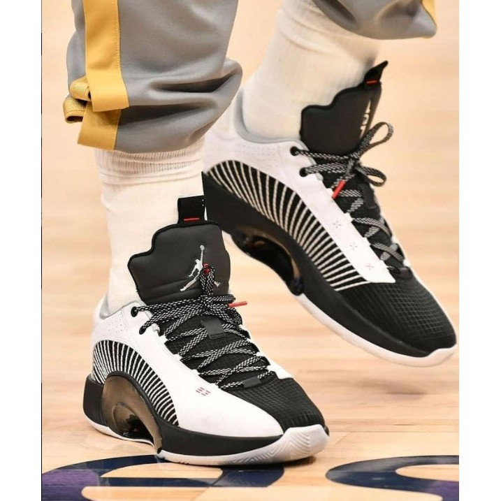 Giày Nike Air Jordan 35 Low PF 'White Black' CW2459-101 - Ảnh 7