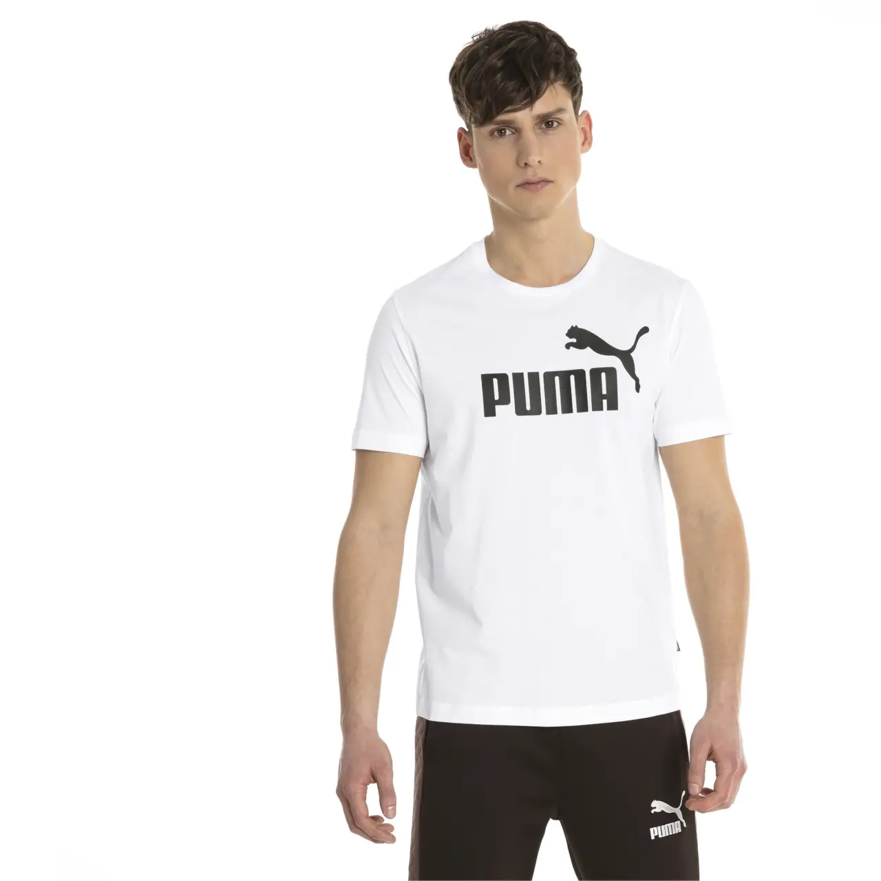 Alternative view of Puma Essentials Logo Tee White 851740-02