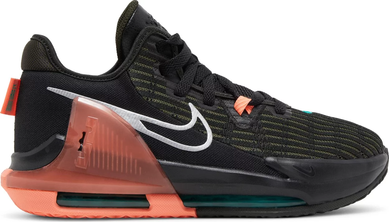 Giay Nike LeBron Witness 6 GS 'Black Crimson Pulse' DD0423-001