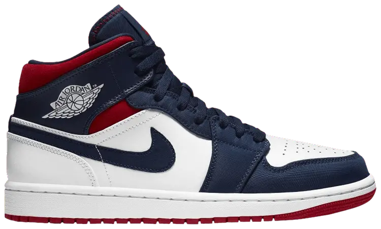 Giày Nike Air Jordan 1 Mid 'USA' 852542-104