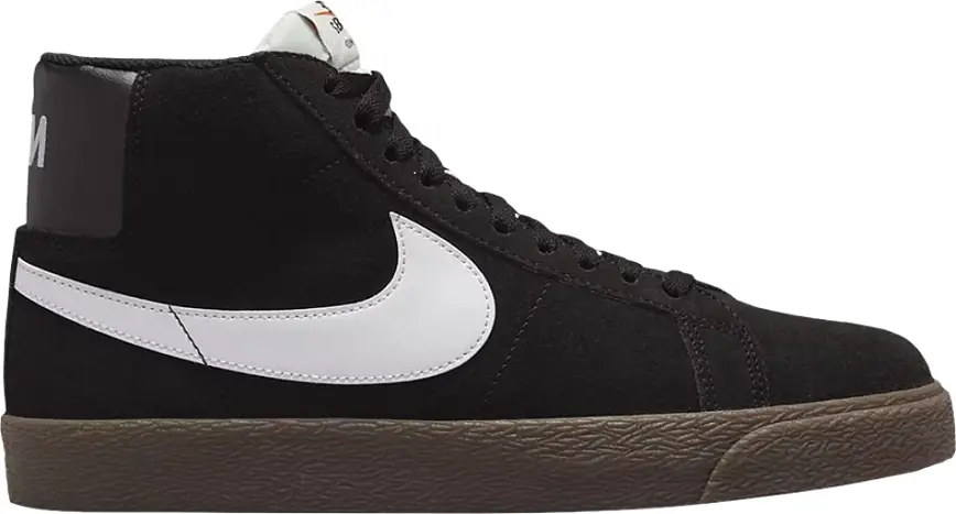 Giay Nike Air Zoom Blazer Mid SB 'Black Dark Gum' 864349-010