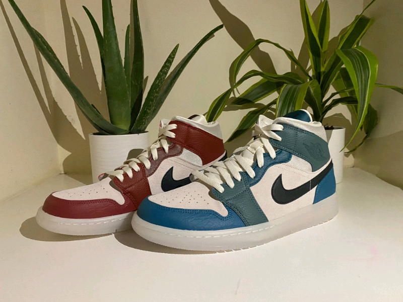 Giày Nike Wmns Air Jordan 1 Mid 'Anti Gravity Machines' DM9601-200 - Ảnh 6