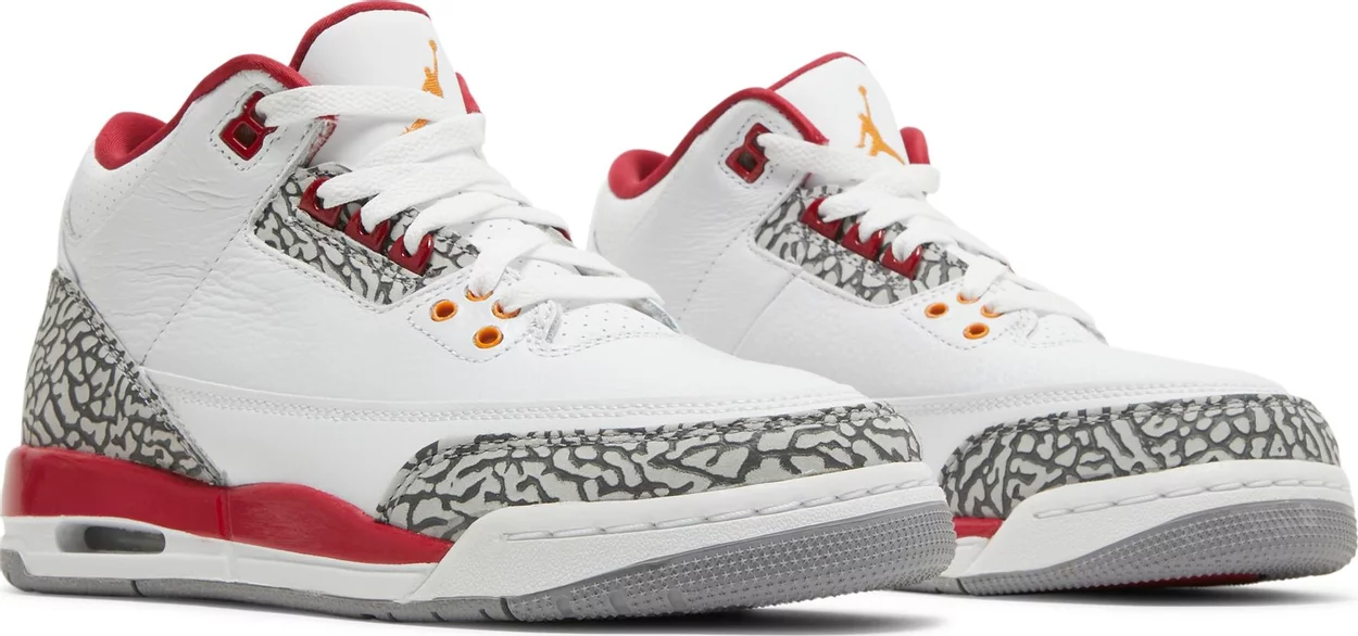 Giày Nike Air Jordan 3 Retro 'Cardinal Red' 398614-126 - Ảnh 6