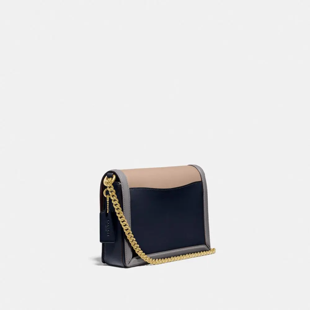 Alternative view of Túi Coach Hutton Shoulder Bag In Color Block 89070 B4SBG