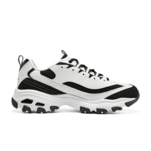 Alternative view of Giày Skechers D'LITES 1.0 'White Black' 894129-WBK