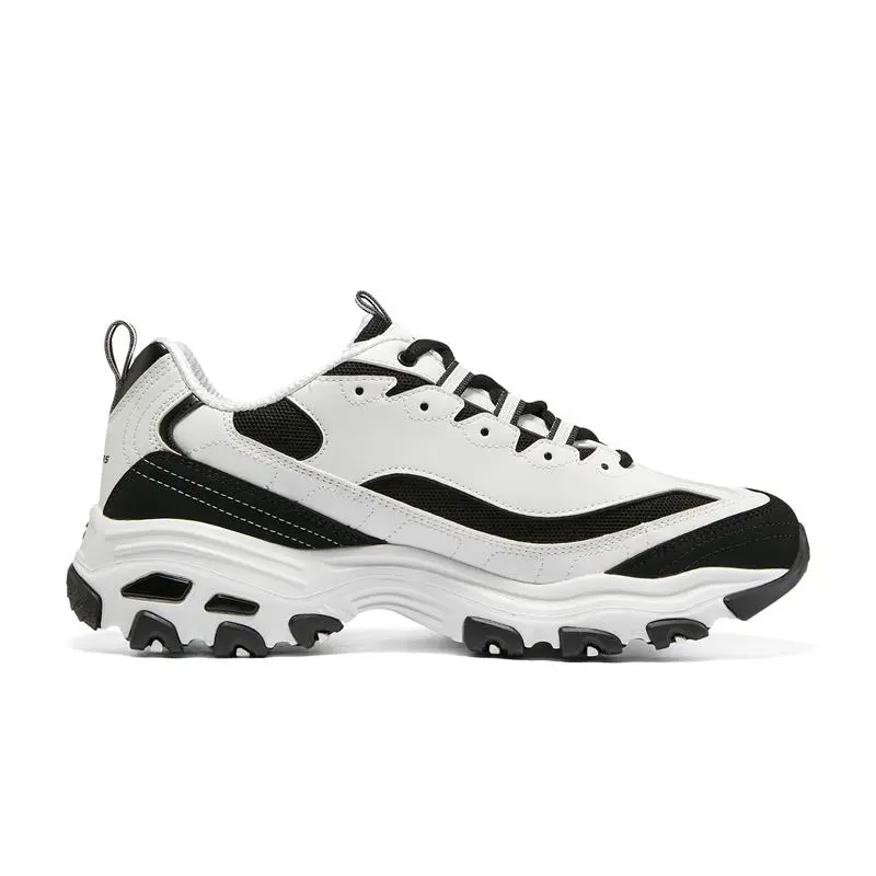 Alternative view of Giày Skechers D'LITES 1.0 'White Black' 894129-WBK
