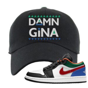 Alternative view of Giày Nike Air Jordan 1 Low 'Multicolor Black Toe' CZ4776-101