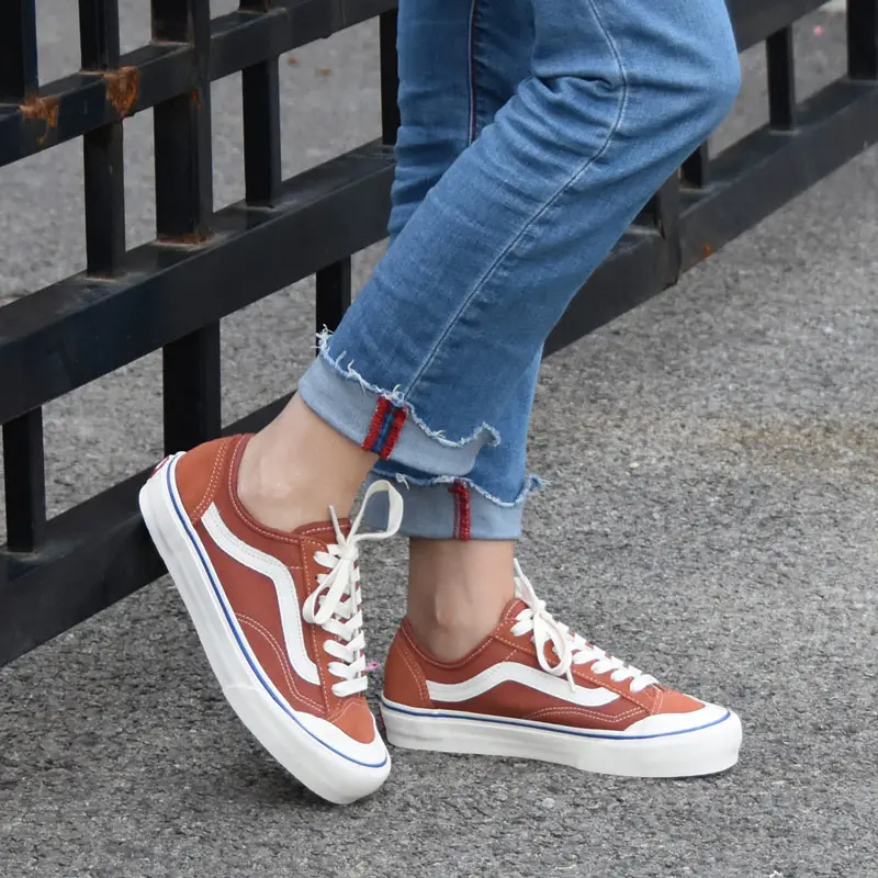 Alternative view of Giày Vans Style 36 SF 'Caramel Dirty Orange' VN0A3MVL228