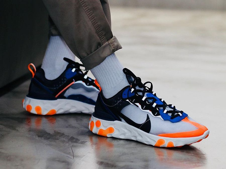 Giày Nike React Element 87 'Total Orange' AQ1090-004 - Ảnh 3