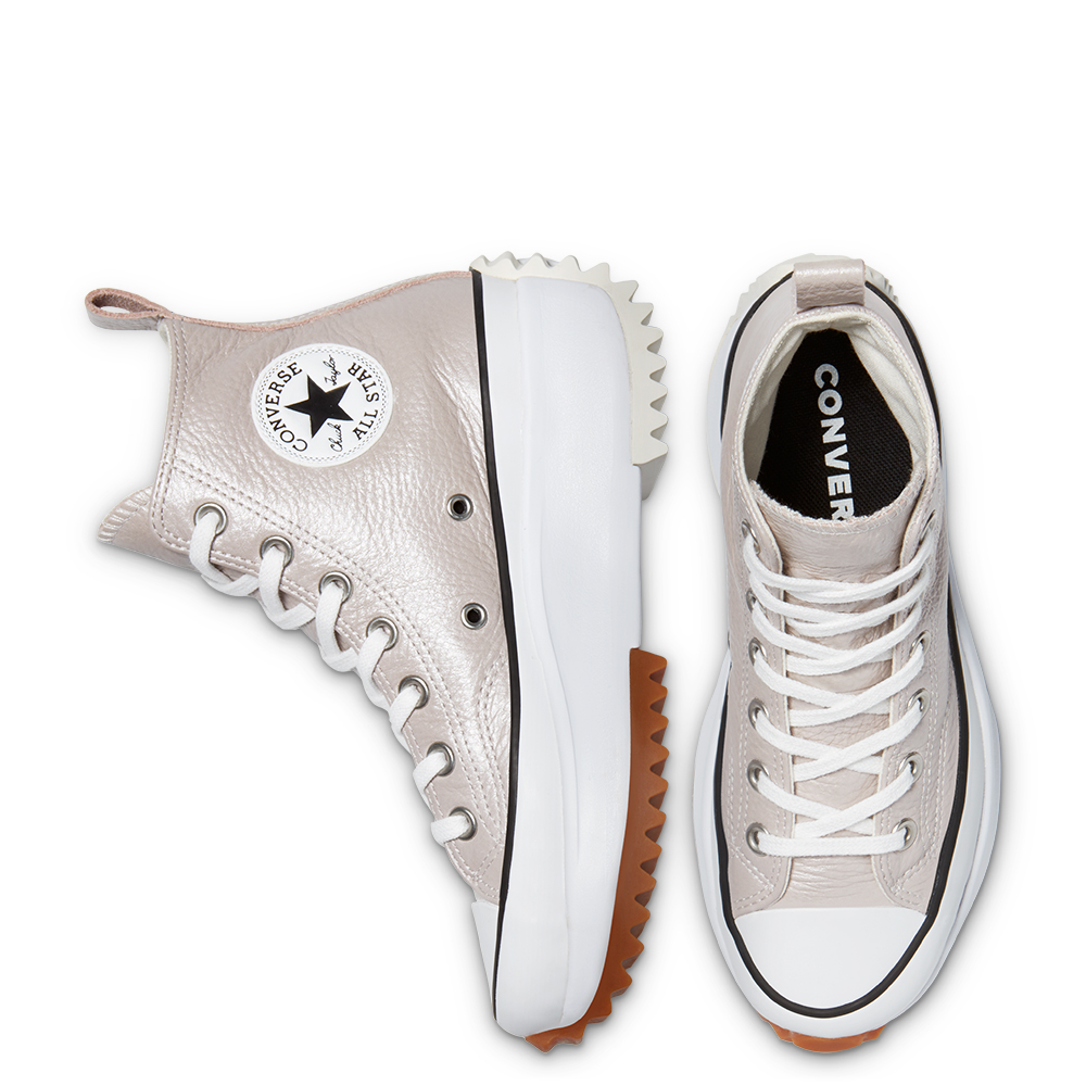 Giày Converse Run Star Hike High 'Metallic Classics Smoke Pink' 169242C - Ảnh 2