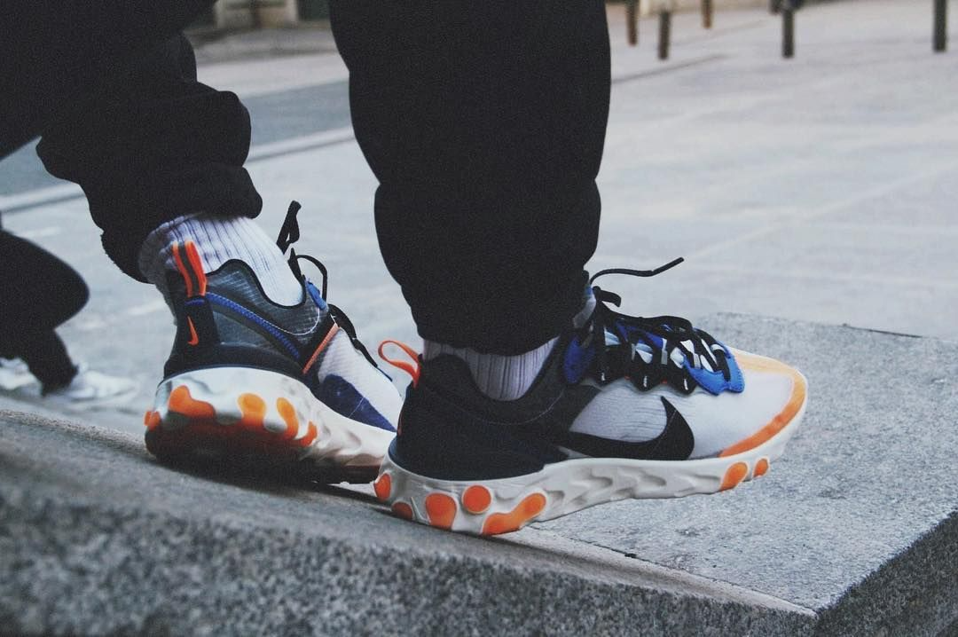 Giày Nike React Element 87 'Total Orange' AQ1090-004 - Ảnh 6