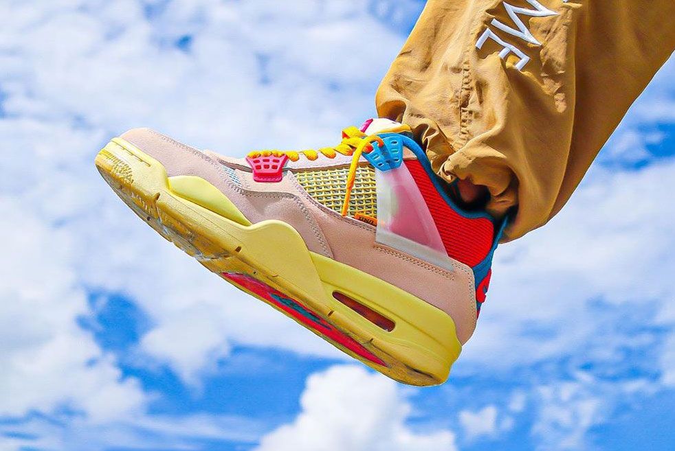 Giày Nike Air Union LA x Air Jordan 4 Retro 'Guava Ice' DC9533-800 - Ảnh 5