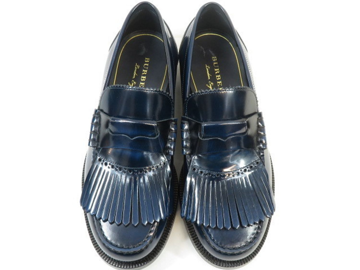 Giày BURBERRY Bedmoore Fringe Loafer 4076159 - Ảnh 3