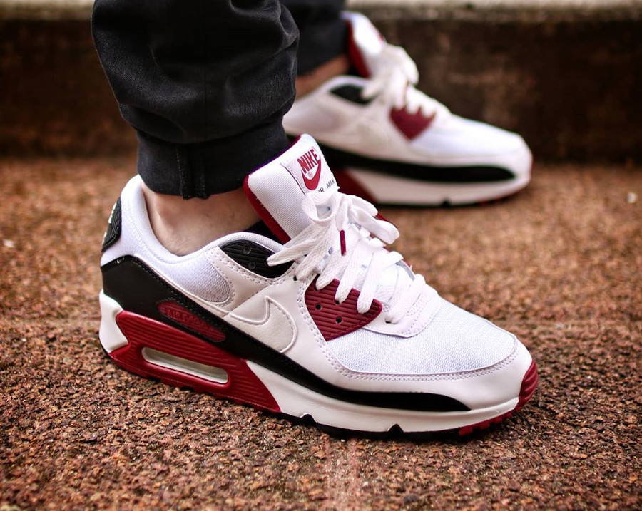 Giày Nike Air Max 90 'Recraft New Maroon' CT4352-104 - Ảnh 4