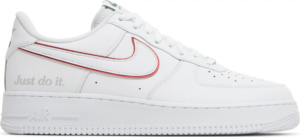Giày Nike Air Force 1 Low Just Do It White Red DQ0791-100