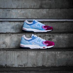 Giay New Balance Kith x 1700 Made in USA 'The Colorist Pink Toe' M1700K1