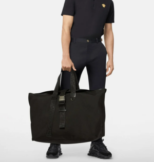 Alternative view of Túi Versace Greca Tote Bag Black 1000737-1A00878-1B00E