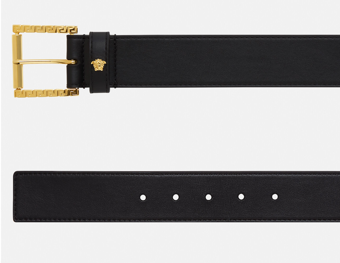 Thắt Lưng Versace Greca Leather Belt 1001061-DVTP1-KVO41 - Ảnh 3