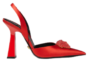 Giày Versace LA Medusa Satin Sling-Back Pumps 1001207-1A00619-1R330