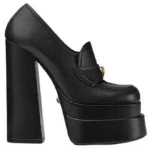 Giày Versace Intrico Platform Loafers 1001790-DVT2P-1B00V