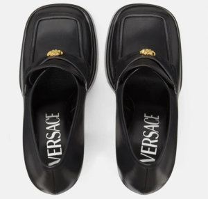Alternative view of Giày Versace Intrico Platform Loafers 1001790-DVT2P-1B00V