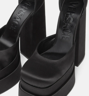 Alternative view of Giày Versace Medusa Aevitas Platform Pumps 1002005-DRA67-1B00V