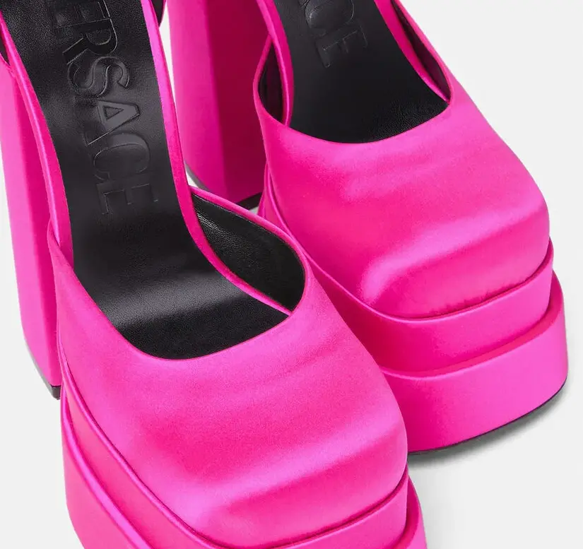 Alternative view of Giày Versace Medusa Aevitas Platform Pumps 1002005-DRA67-1PA4V