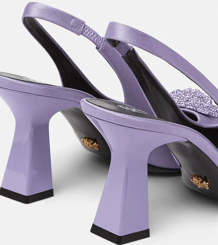Alternative view of Giày Versace La Medusa Patent 'Purple' 1002388-1A00619-1L720