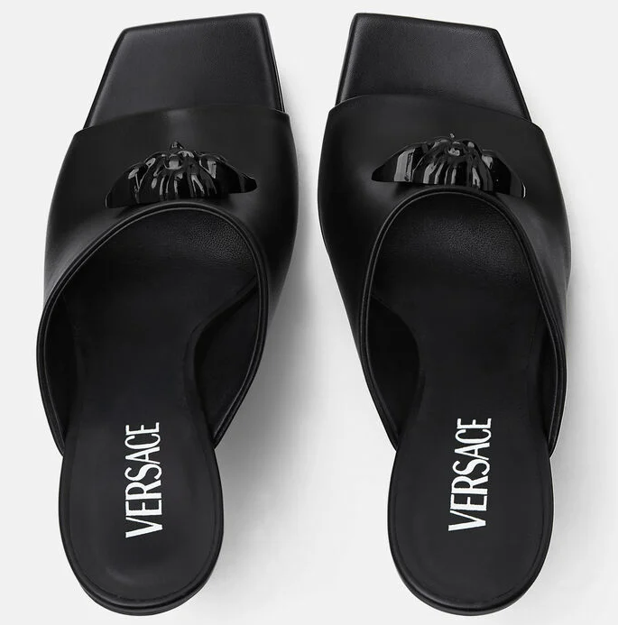 Giày Versace Platform Mules 1003308-DVT2P-1B090 - Ảnh 2