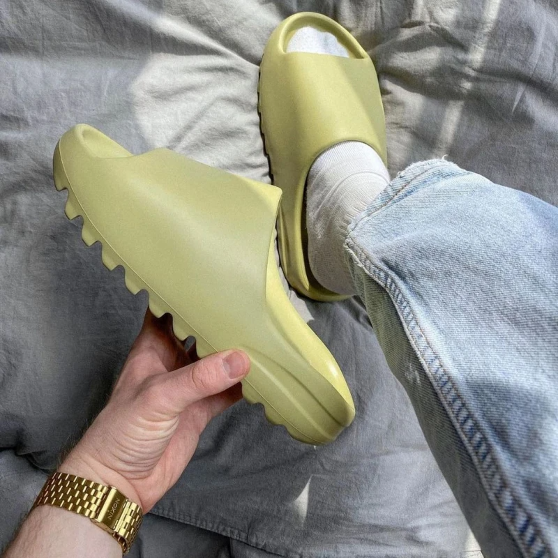 Dép Adidas Yeezy Slides 'Resin' 2021 GZ5551 - Ảnh 4