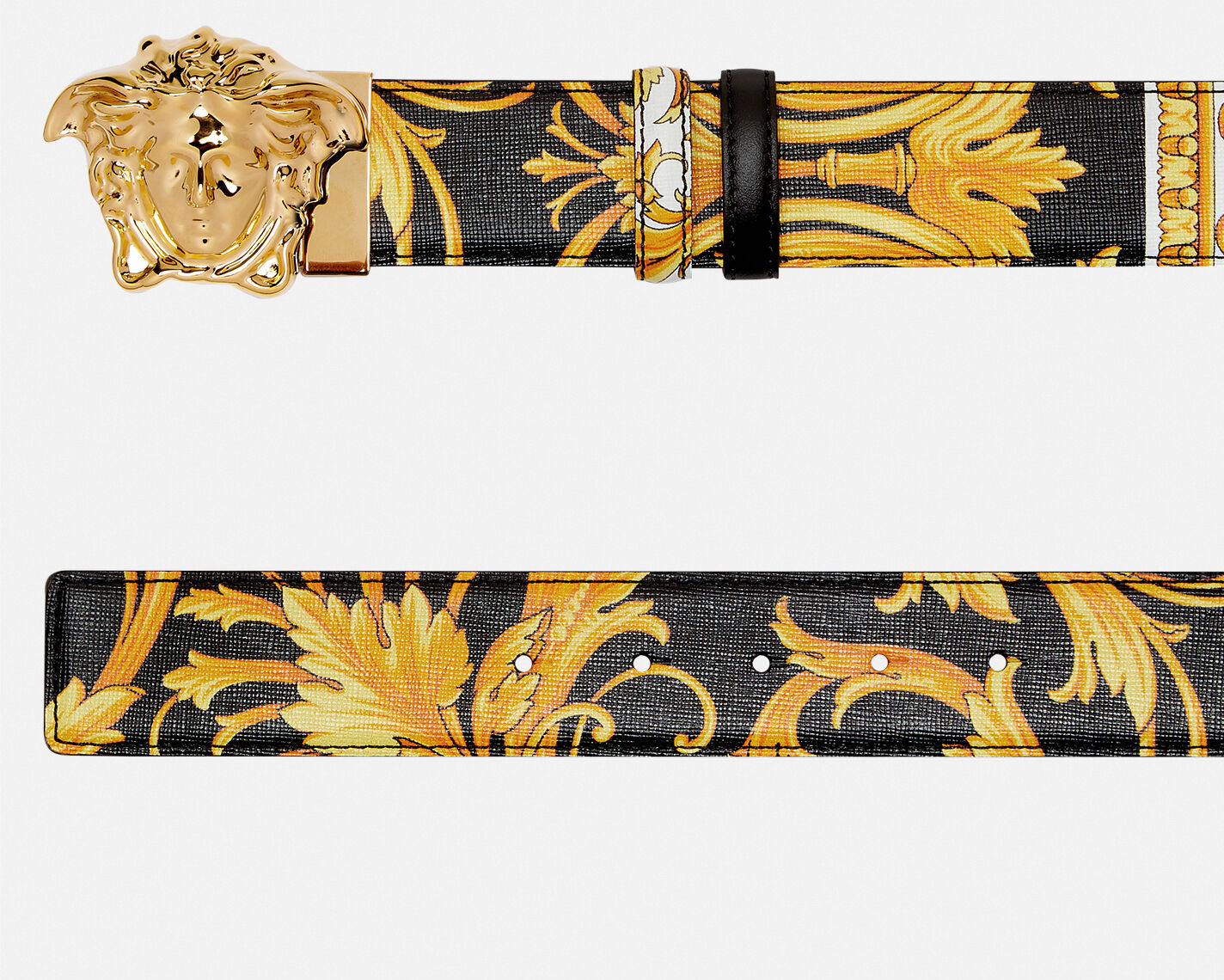 Thắt Lưng Versace La Medusa Le Pop Classique Print Belt DCU6705-DVTSA8-5B00V - Ảnh 3