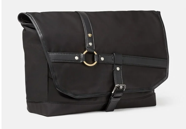 Túi Versace Bondage Messenger Bag Black DFB8430-DNY24-1B00L - Ảnh 3