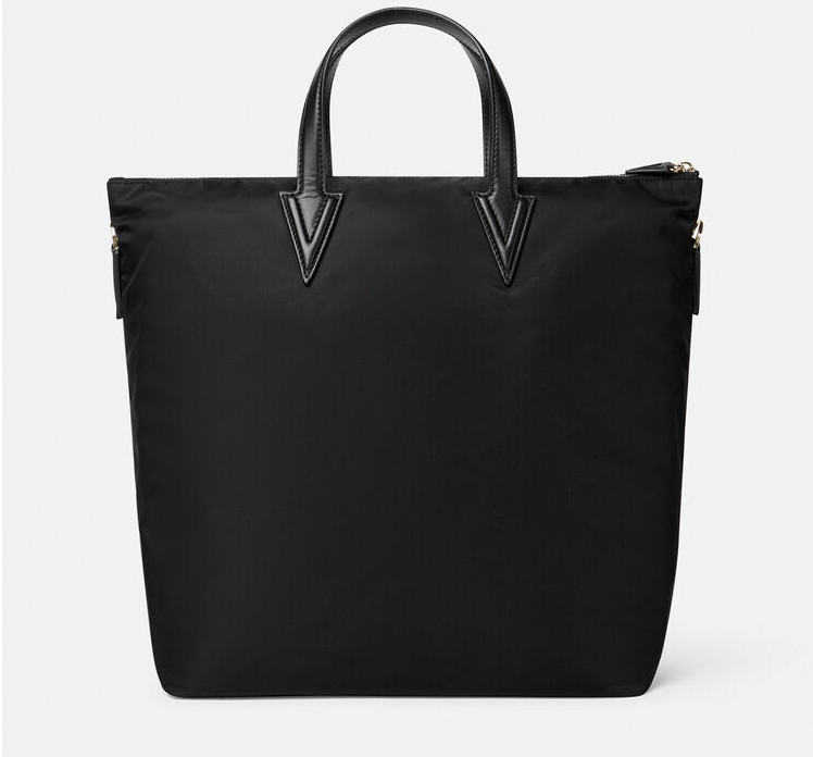 Túi Versace La Medusa Nylon Tote Bag Black DFB8503-DNY8ME-D41NP - Ảnh 4