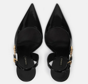 Alternative view of Giày Versace Safety Pin Pumps DST561P-D2VE-KVO41