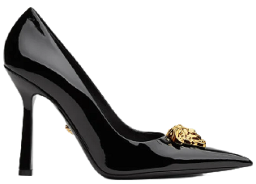 Giày Versace La Medusa Leather Pumps DST625O-D2VE-1B00V