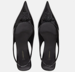 Alternative view of Giày Versace La Medusa Naplak Sling-Back Pumps DST638H-D1VE-D41XN