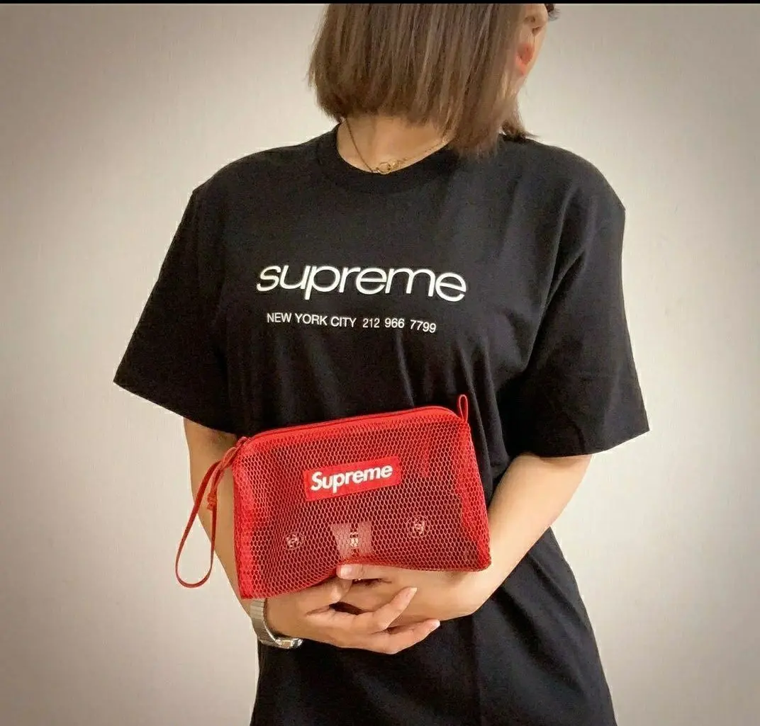 Alternative view of Áo Supreme Shop Tee Black